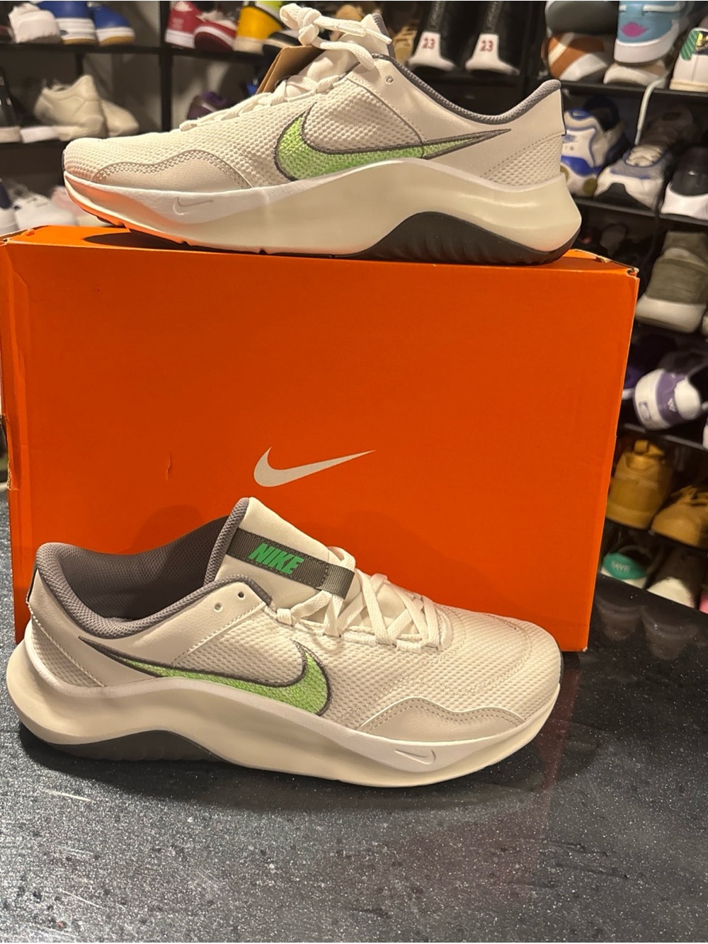 Size 9.5 - Nike Legend Essential 3 Next Nature Phantom Green Strike